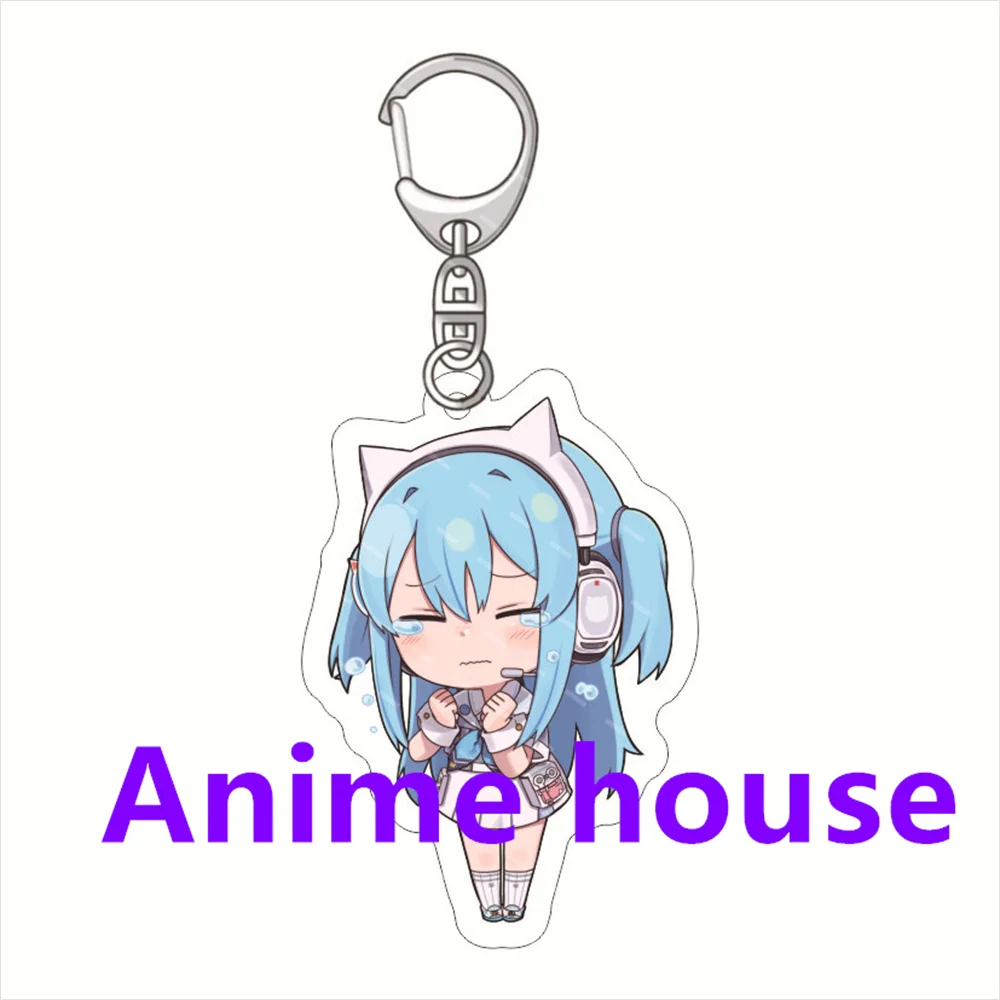 Anime NIKKE The Goddess of Victory KeyChain Men  Key Chain Women Acrylic Key Ring Quency Pendant Girl Gifts