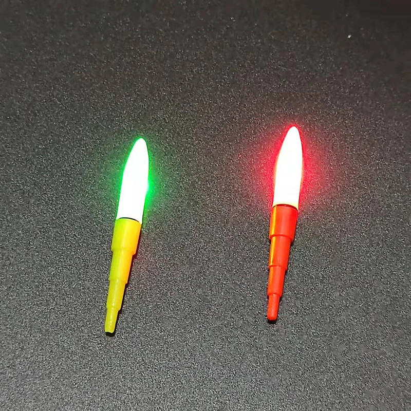 5pcs/lot Fishing Lamp With Rechargeable CR425 Battery Electric Light stick Night Fishing Tackle Accessory Luminous Float A593