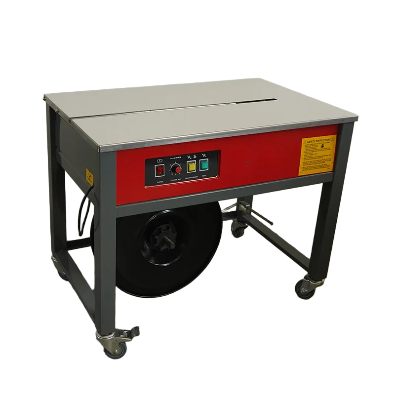 Semi-Automatic PP Strapping Machine for Airport Boxes Pallets Carton Packing Plastic Spares Taping Machine Case Packing Machine