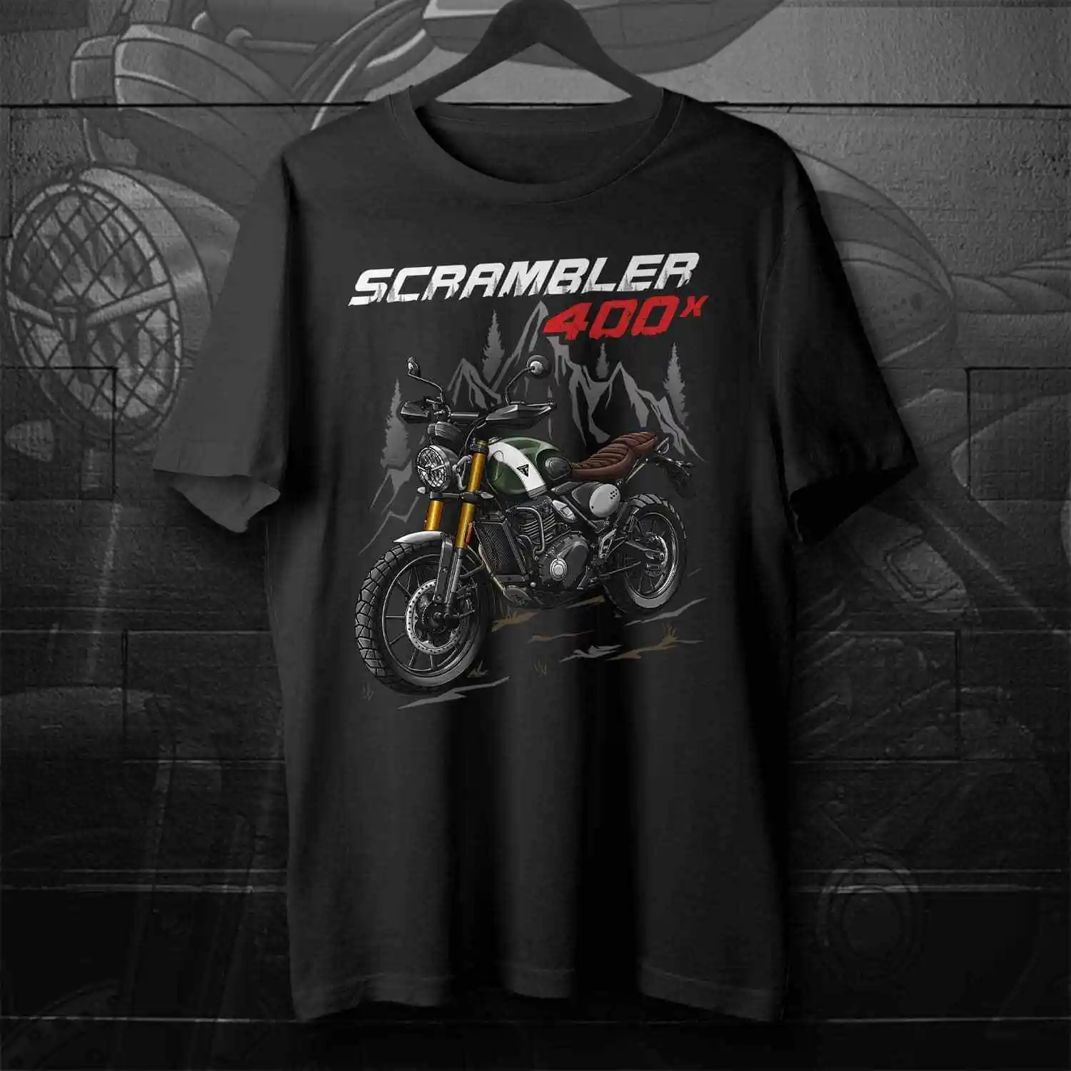 Scrambler 400 X T-Shirt for Motorcycle Riders