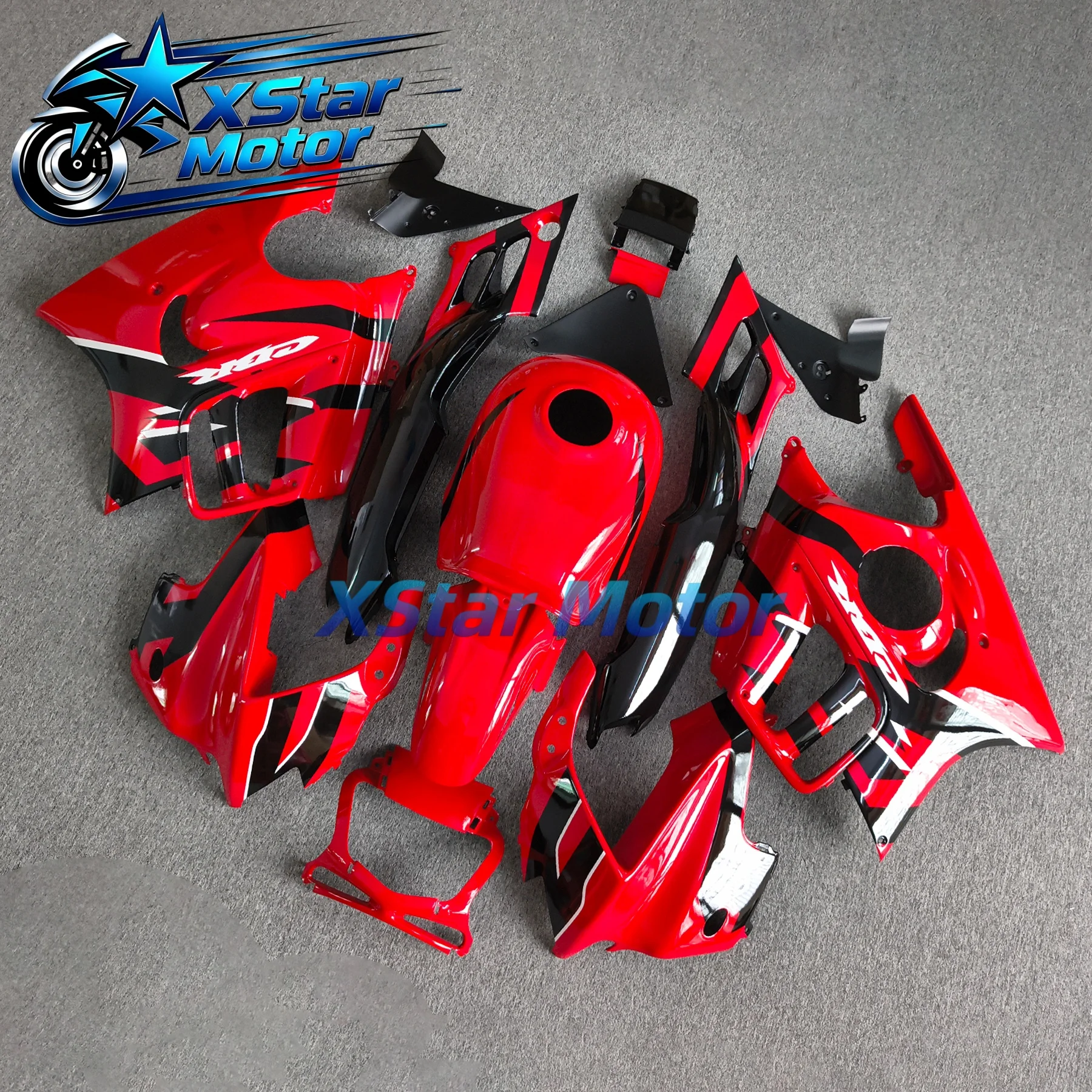 Motorcycle Fairing Kit Fits For CBR 600F 95 96 year CBR600 F3 1995 1996 Fairing Carbon Fiber Paint Red Black