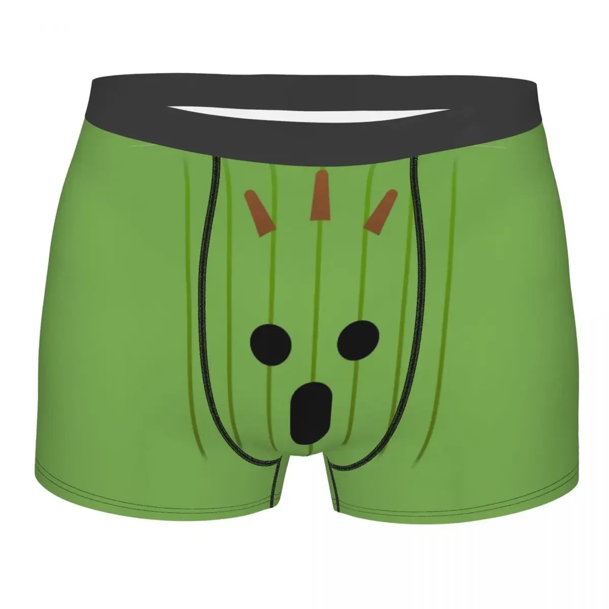 Final Fantasy Cactuar Underpants Cotton Panties Male Underwear Print Shorts Boxer Briefs