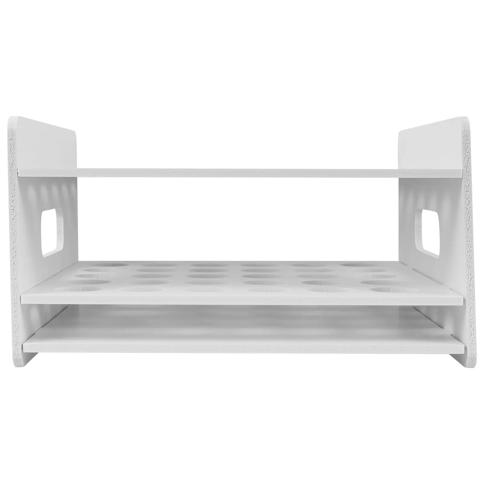 

Desktop Wooden Scissors Storage Rack Organizer for Kindergarten Test Tube Holder Compact Craft Scissors Organizer School Art