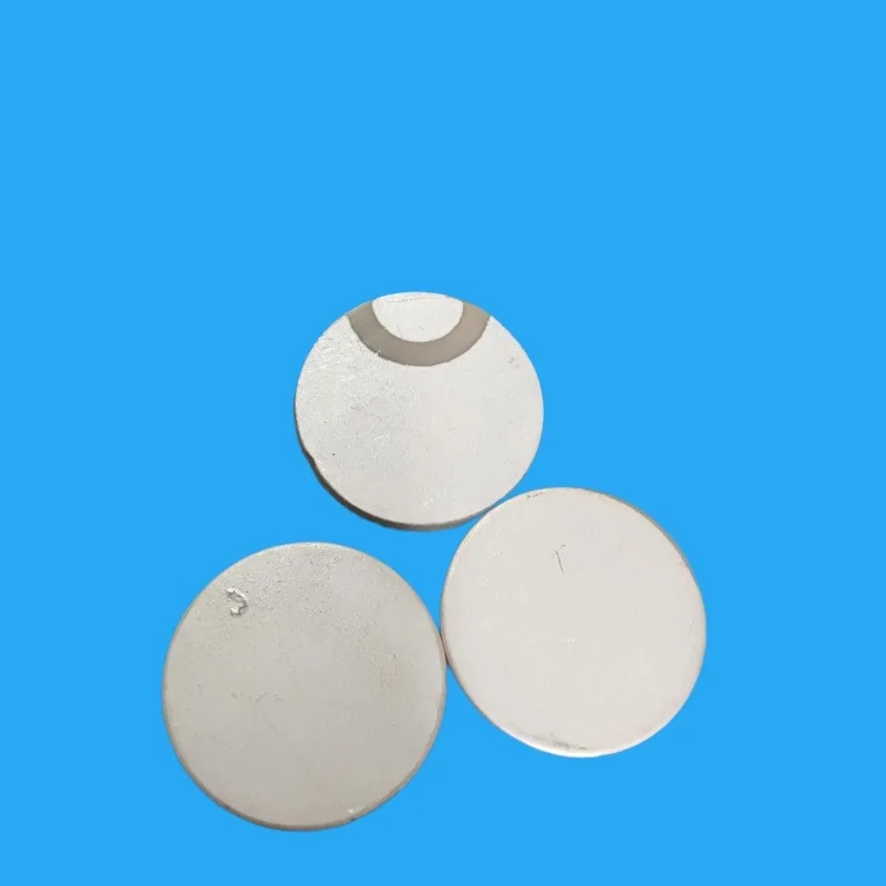 6pcs 100kHz 125kHz 130kHz 200kHz 260kHz High-sensitivity material single-sided silver electrode p5 PZT