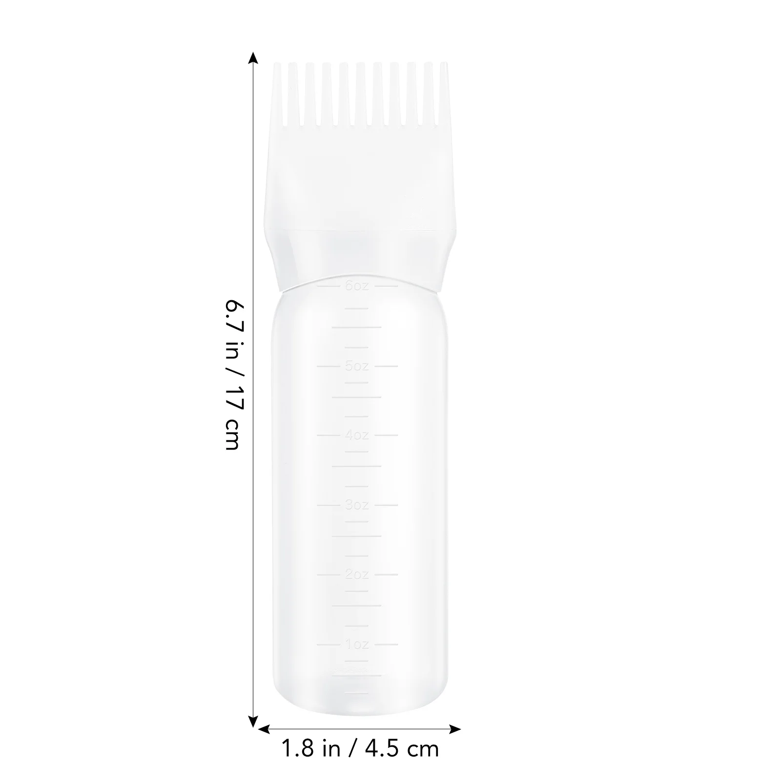 3 pcs Root Comb Applicator Bottle For Hair Color Oiling Dyeing Salon Use Reusable Hair Treatment Tool Comb Applicator Bottles - Image 5