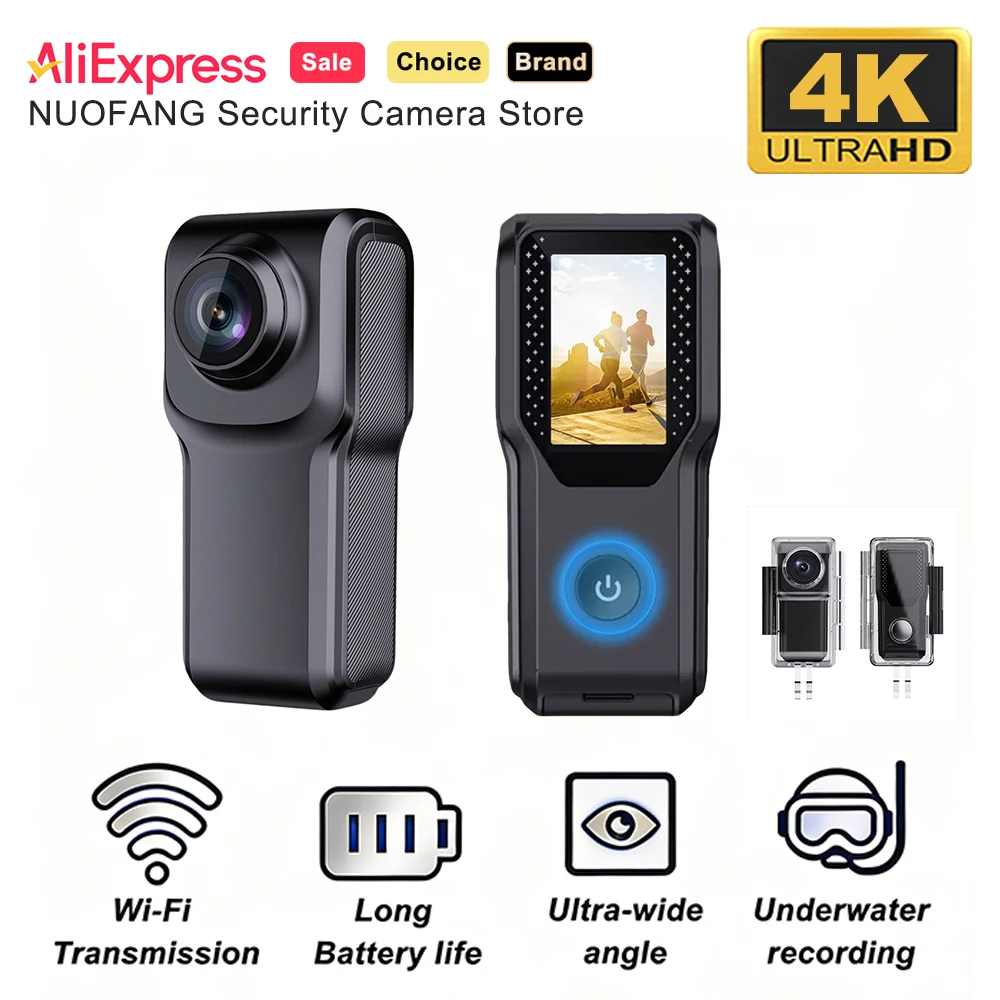 4K Mini Sports Cam …