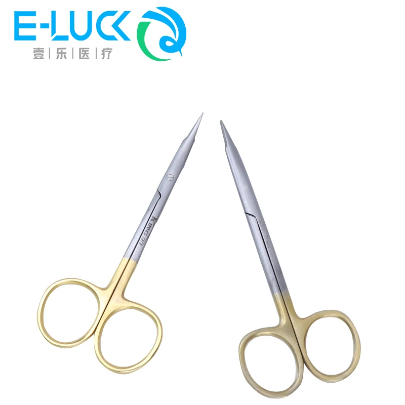 Dental Surgical Scissors Dissecting Scissors Stainless Steel Curved Straight Sharp Shears Dentistry Instruments For Clinic