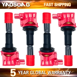 4PCS CM11-116 CM11116 HIGH ENERGY Ignition Coil For Honda FIT 1.5L JAZZ III 2008- CITY V CR-Z 1.5 30520RB0003 30520RB0S01 UF626