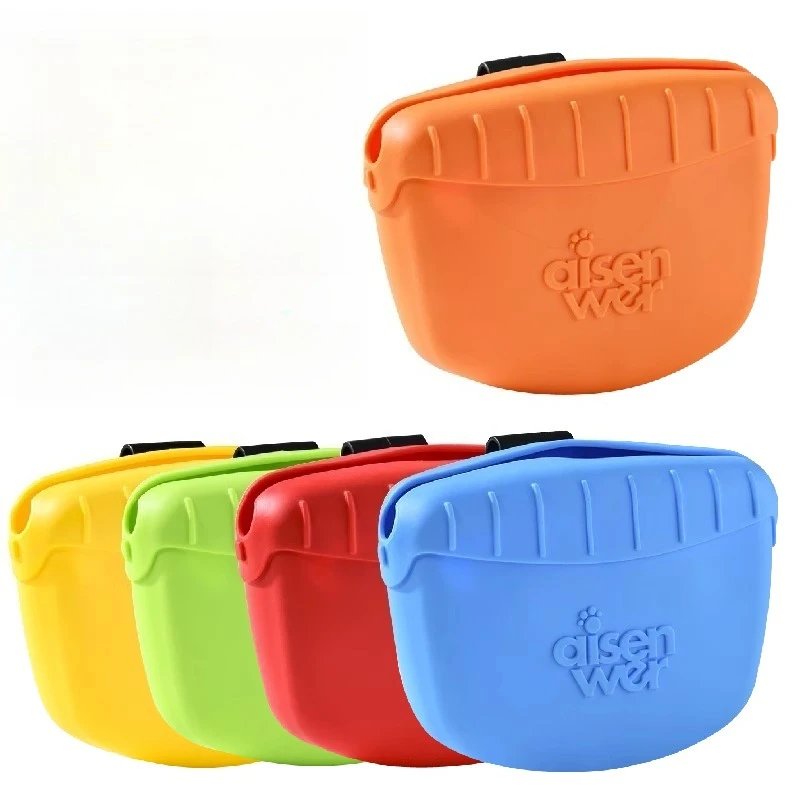 

Portable Dog Training Waist Pack Snack Reward Treat Bag Outdoor Pet Dog Snack Bag Puppy Poop Bag Dispenser Pet Accessories