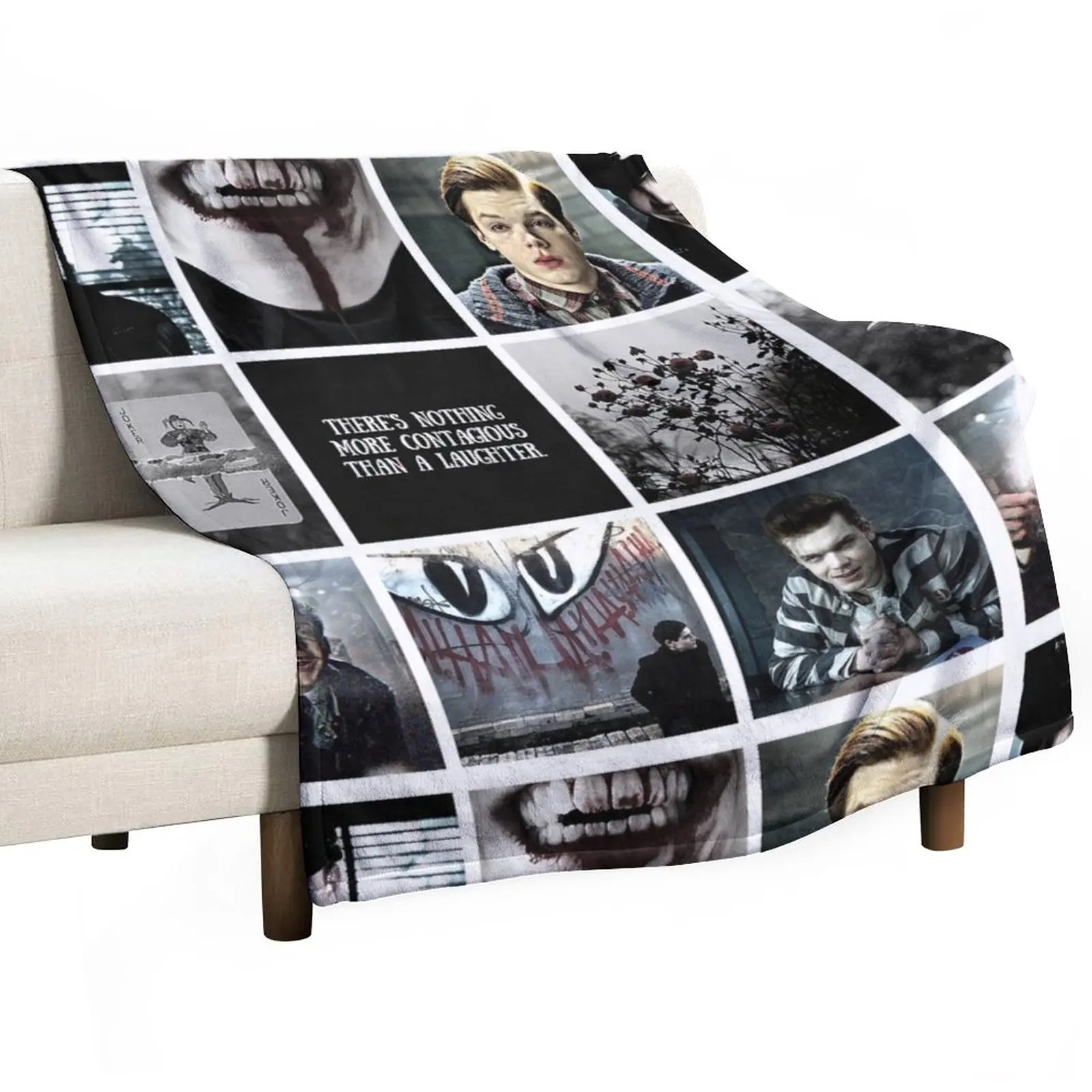 

Aesthetic: Jerome Valeska Throw Blanket Bed Fashionable Hairy warm for winter Sleeping Bag Blankets
