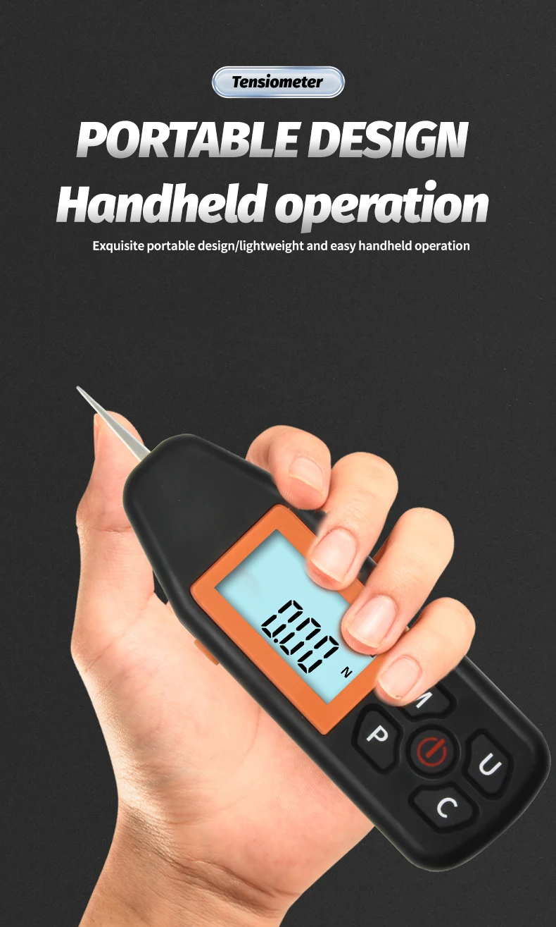 High Precision Portable Digital Tensiometer Universal Low Power Micro-Automation Equipment with Broad Applicability Relay Gauges