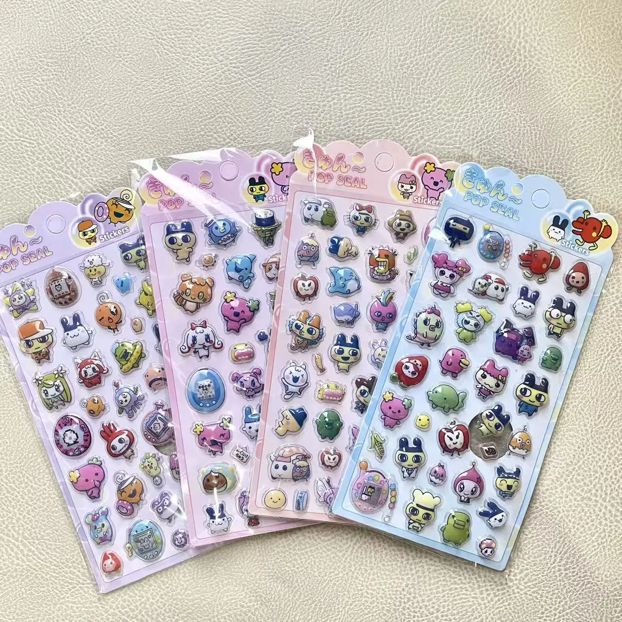 Hot Cute 3D Relief Crystal Stickers DIY Decorative Drop Seal Stickers For Laptop Phone Case, Creative Festival Gift