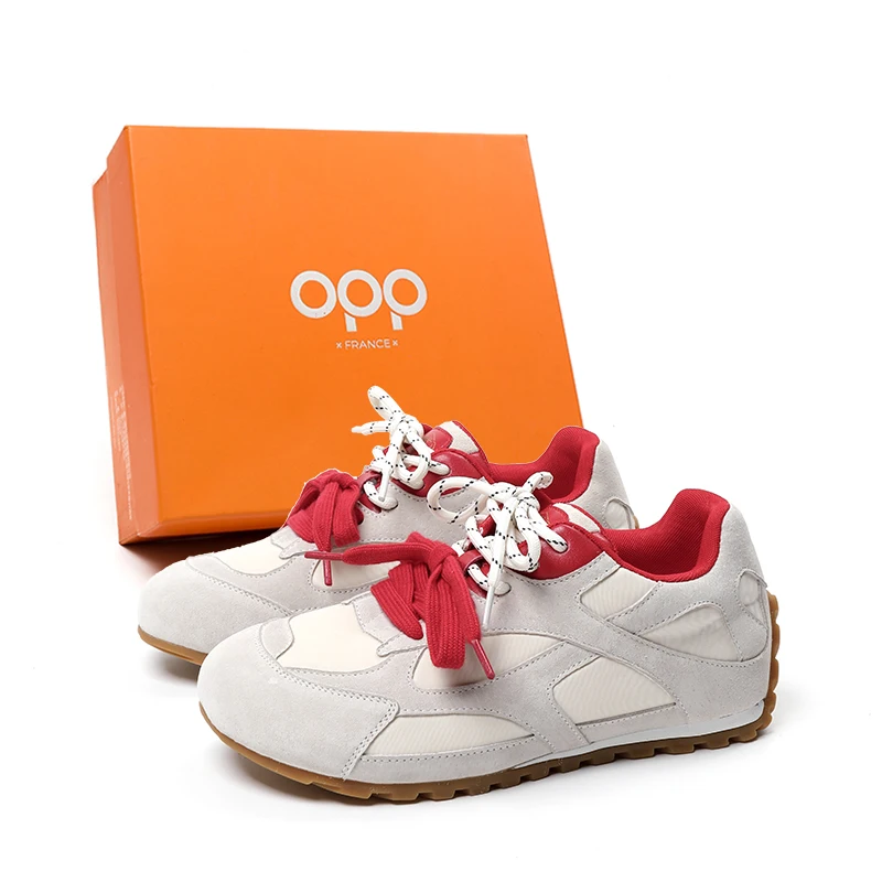 OPP الخريف النساء أحذية رياضية جديدة الراقية الرياضة التوازن الأزياء 327 أحذية فتاة فاخرة مصمم الأب الأحذية