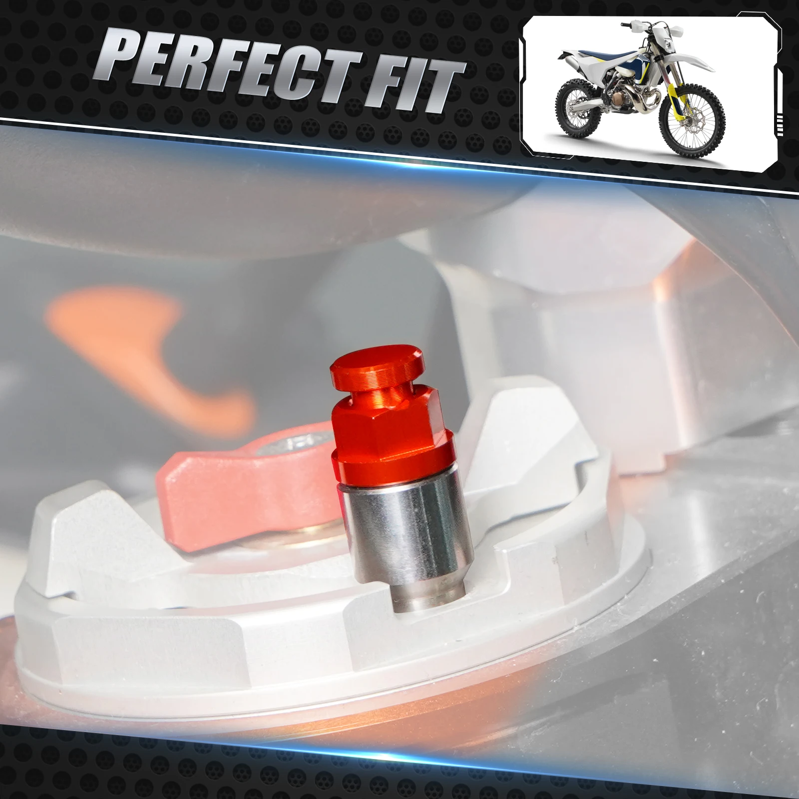 M4x0.7 Katup Pemeras Udara Garpu untuk Husqvarna TE 300 TE 250 FE 350 FE 450 TC 125 untuk KTM EXC 300 untuk Beta RR 300 untuk GasGas EC300