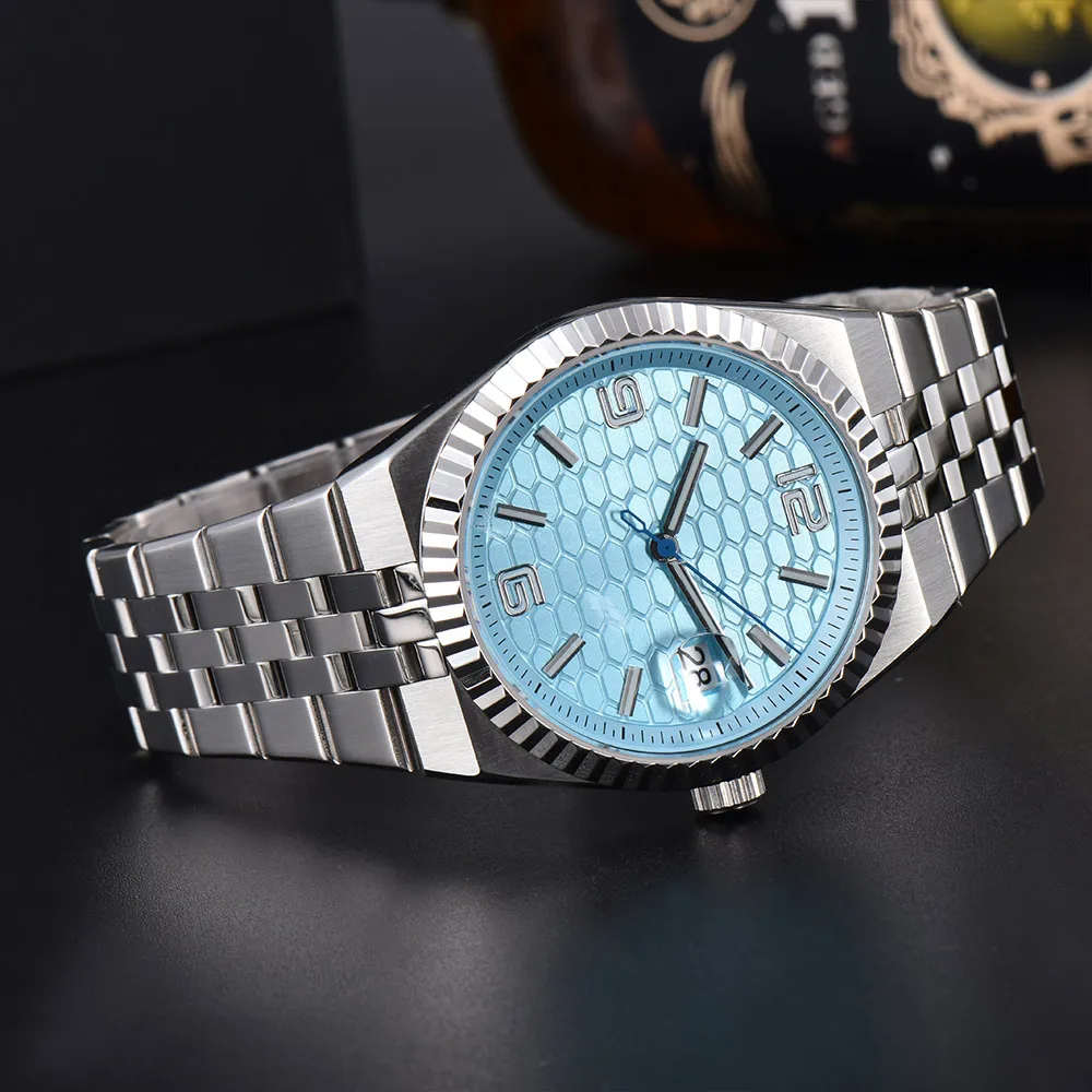 2025 Dwayne Campbell Nuovo orologio automatico da uomo Orologio meccanico Vetro zaffiro NH35 Orologio con movimento Orologi luminosi per uomo