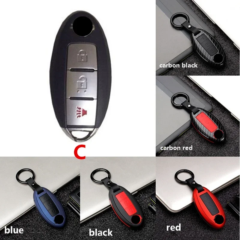 Auto Remote Key Case Cover Voor Nissan Rogue Xtrail T32 T31 Qashqai J11 J10 Kicks Tiida Pathfinder Murano Juke Versa Note Infiniti