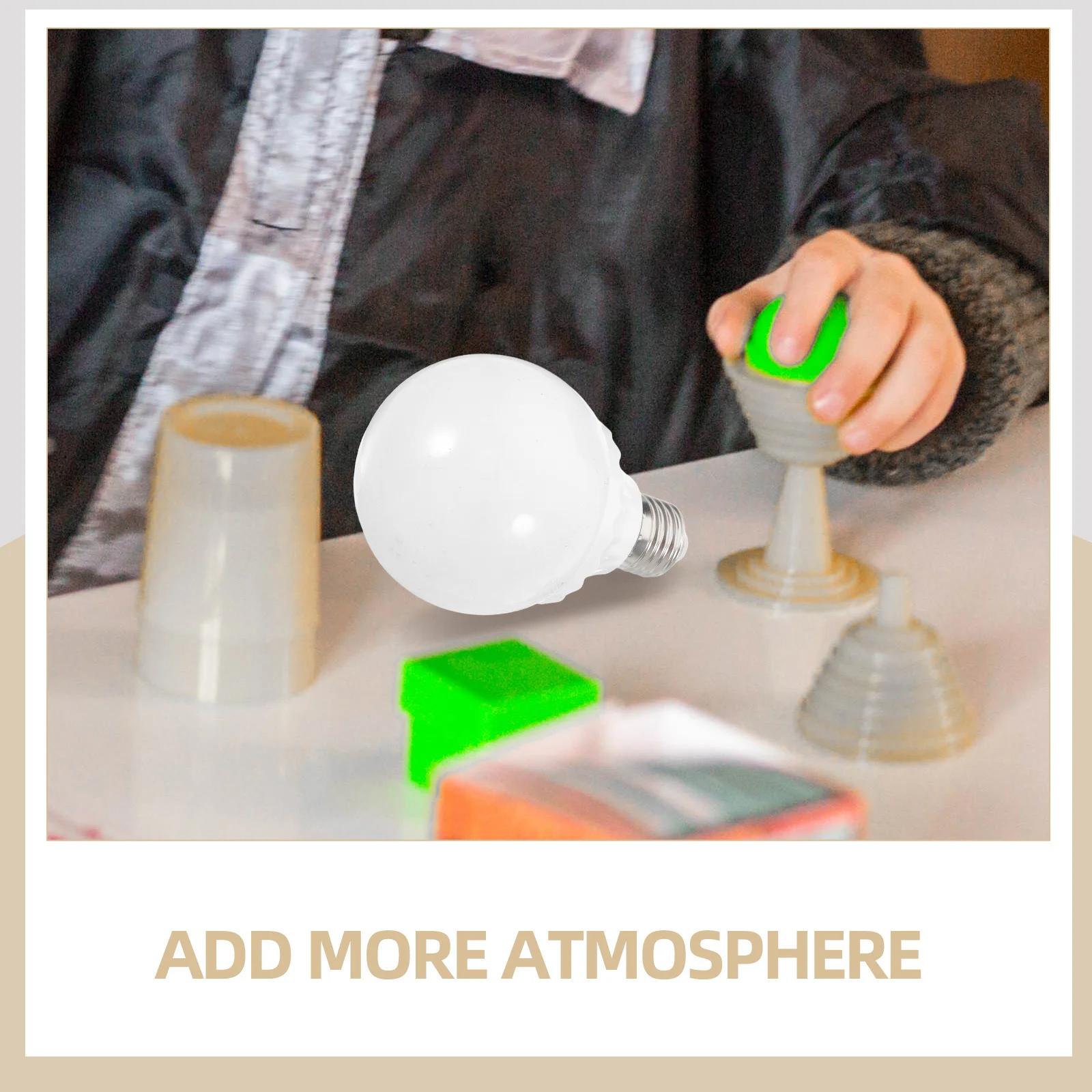 หลอดไฟแกล้งคน ของเล่นมีเอฟเฟกต์แสง LED ของขวัญงานปาร์ตี้สำหรับเด็ก ของเล่นพลาสติกสร้างสรรค์ ของขวัญตลกสำหรับเด็ก ของเล่นแสดงโชว์