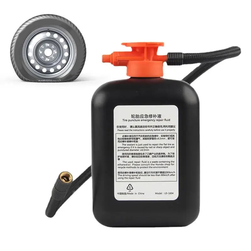 450ml Car Tire Repair Sealant Automatic Leak Vacuum Tire Repair Fluid Professional American Style Valve Tire Repair Liquid tools