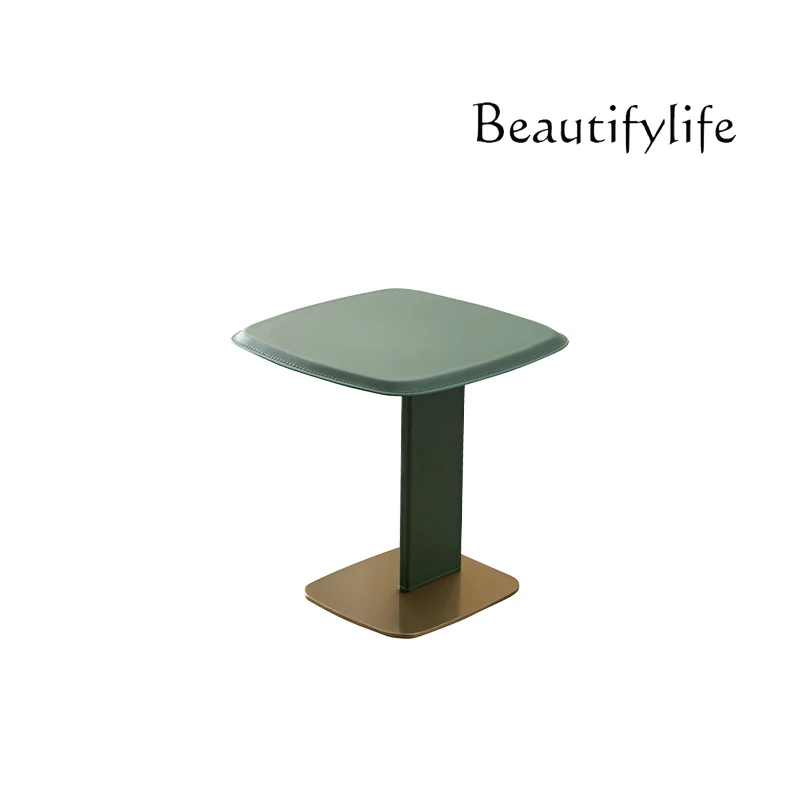 

Italian Minimalist Designer Side Table Light Luxury High-Profile Figure Sofa Corner Table Eight-Immortal Table