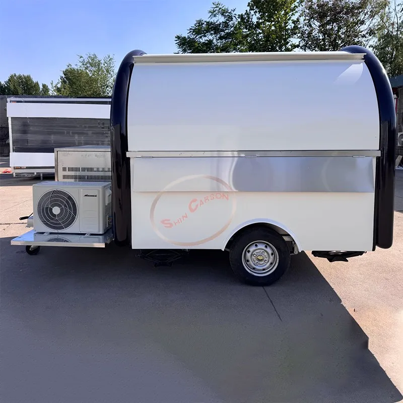 

Hot Sale Street Breakfast Cart Mobile Kiosk Food Stall Fully Equipped Snack Caravan