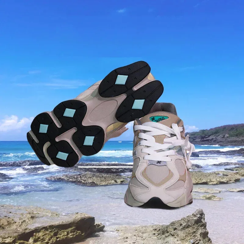 

Men's Casual Sports Shoes – Summer Breathable Sneakers with Thick Soft Sole, Non-Slip Comfort for Outdoor & walking shoes