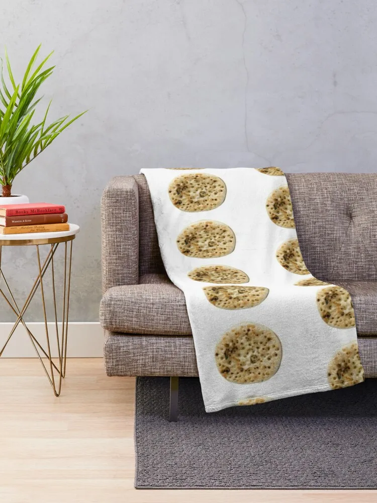 Crumpet Buttered Overhead Throw Blanket for winter Beach Blankets