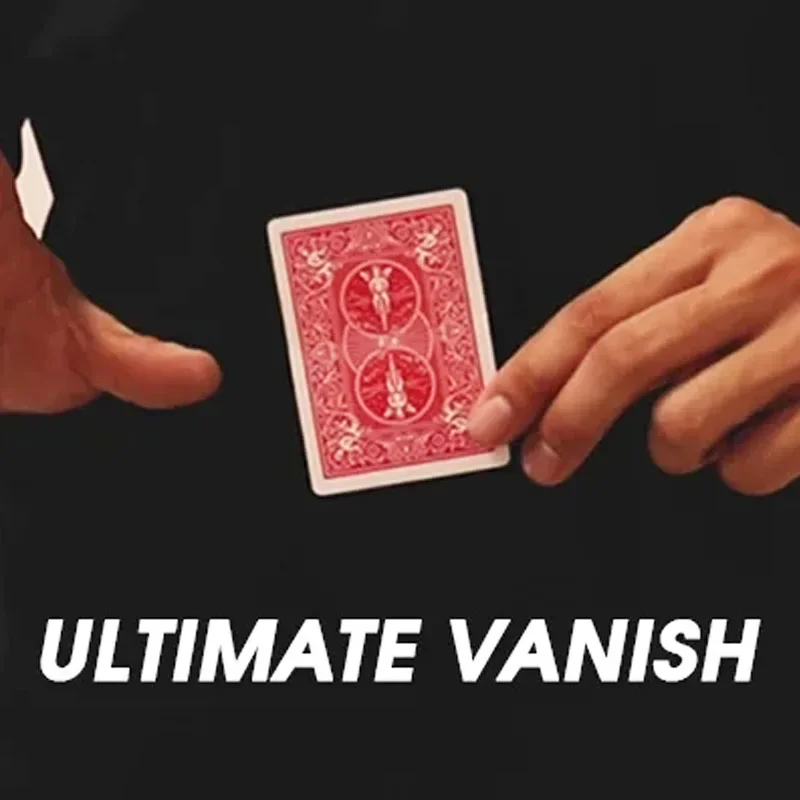 Ultimate Vanish Magic Tricks Gimmicks Magician Close Up Street Illusions Mentalism Flicked Card Vanishes Visual Poke Magia Prop