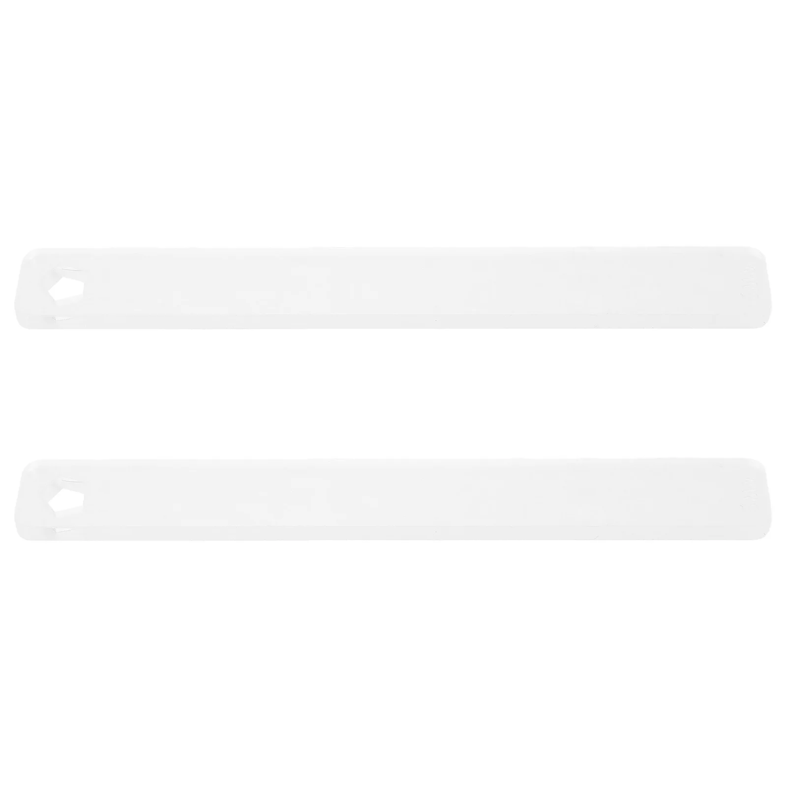 

Polymer Clay Thickness Ruler Transparent Acrylic Baking Measuring Tool Precise Leveling Guide For Pottery Diy Sculpting