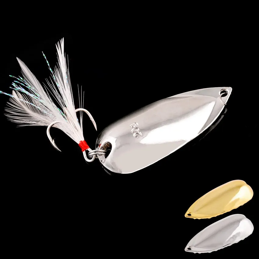 Señuelo Wobbler metálico – Acción oscilante para lubina - imagen 2