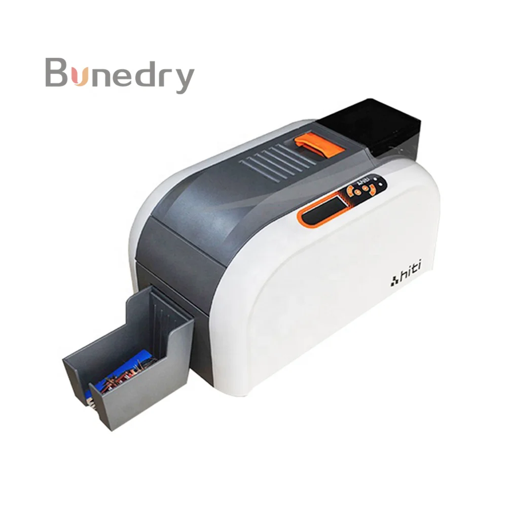

CS220e Dual-Sided PVC ID Laser Card Inkjet Printer Magicard K Plastic Membership Gift Card Printer for Retail and Printing Shops