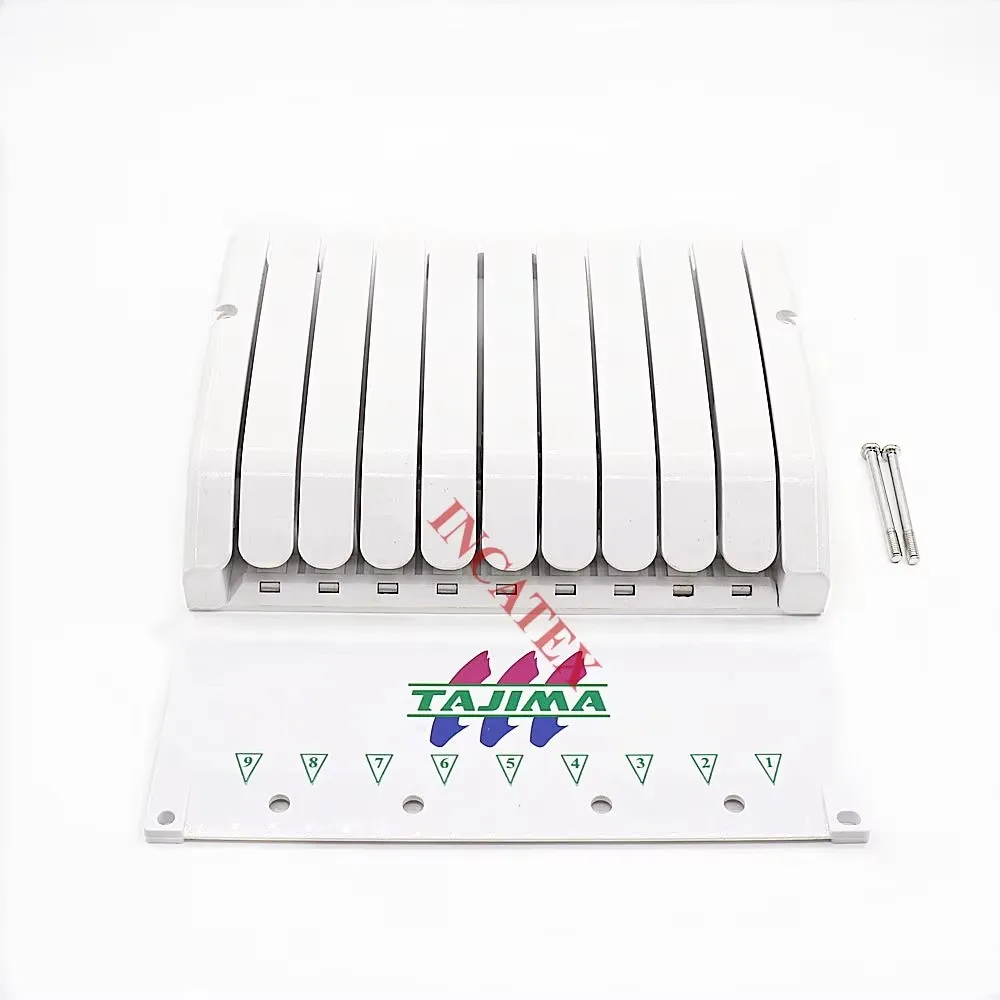 Good Quality Tajima Embroidery Machine Spare Parts Take-up Lever Cover 9 Needles 9 Colors New Model With Face Plate