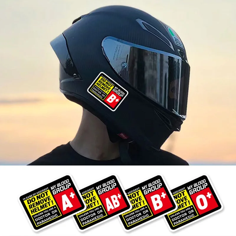 

Наклейки на передний обтекатель мотоцикла с дизайном шлема гонщика (группа крови) для Yamaha, Kawasaki, Suzuki, Honda, Harley, KTM, Vespa