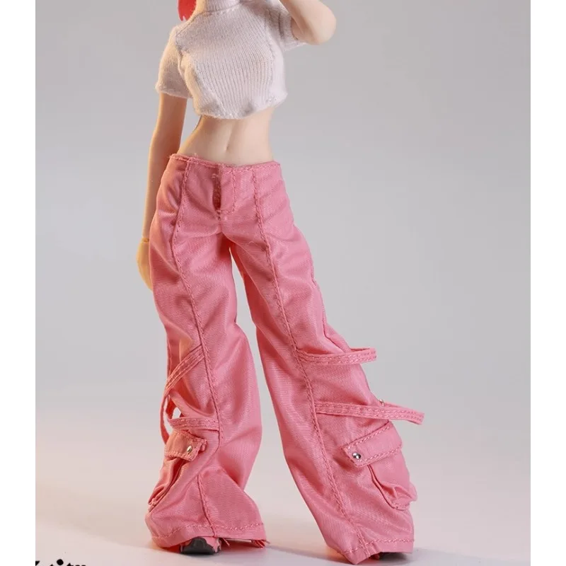 Preventa, juguetes a escala 1/12, soldado femenino, tendencia, ropa de trabajo de manga corta, pantalones, modelo de ropa para cuerpo de figuras de acción de 12"