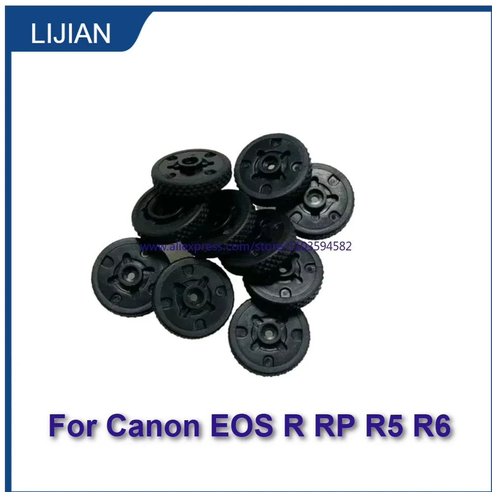 New 1 pcs Compatible For Canon EOS R RP R5 R6 Turn Aperture Shutter Button Dial Wheel Gear Camera Repair Unit Accessories