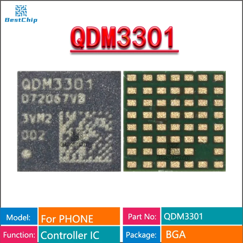 

2 шт./партия, QDM3301 оригинальный усилитель мощности, IC QDM 3301 модуль сигнала, чип PA IC