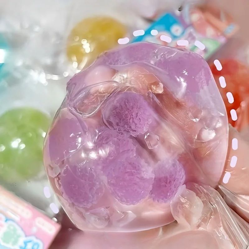 스퀴시 시럽 말토스 피젯 토이 핑크 모찌 슬로우 리바운드 스퀴즈 토이 재미있는 스트레스 해소 스티키 토이 부드러운 불안 완화 선물