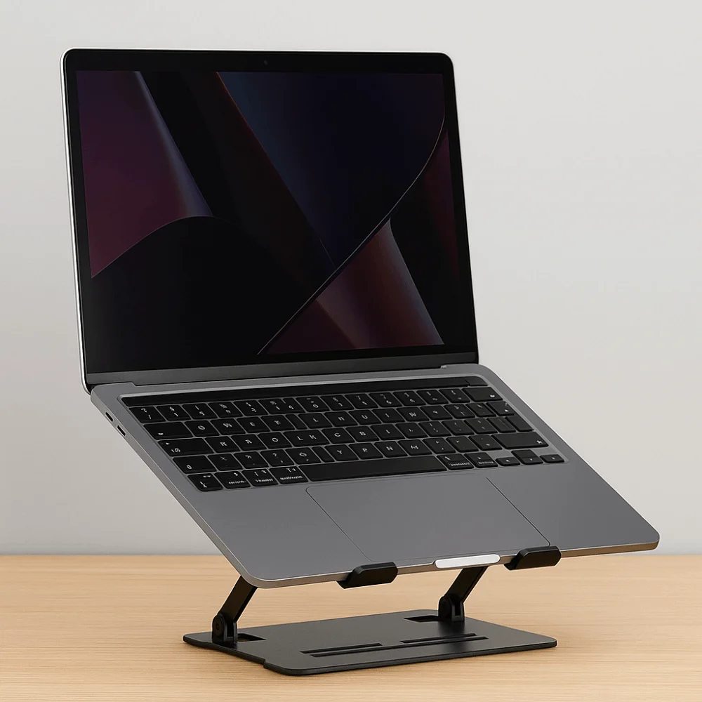 Portable Adjustable Tablet Stand Heat Dissipation Anti Slip Laptop Holder Height Adjustable Alloy Laptop Metal Bracket Notebook