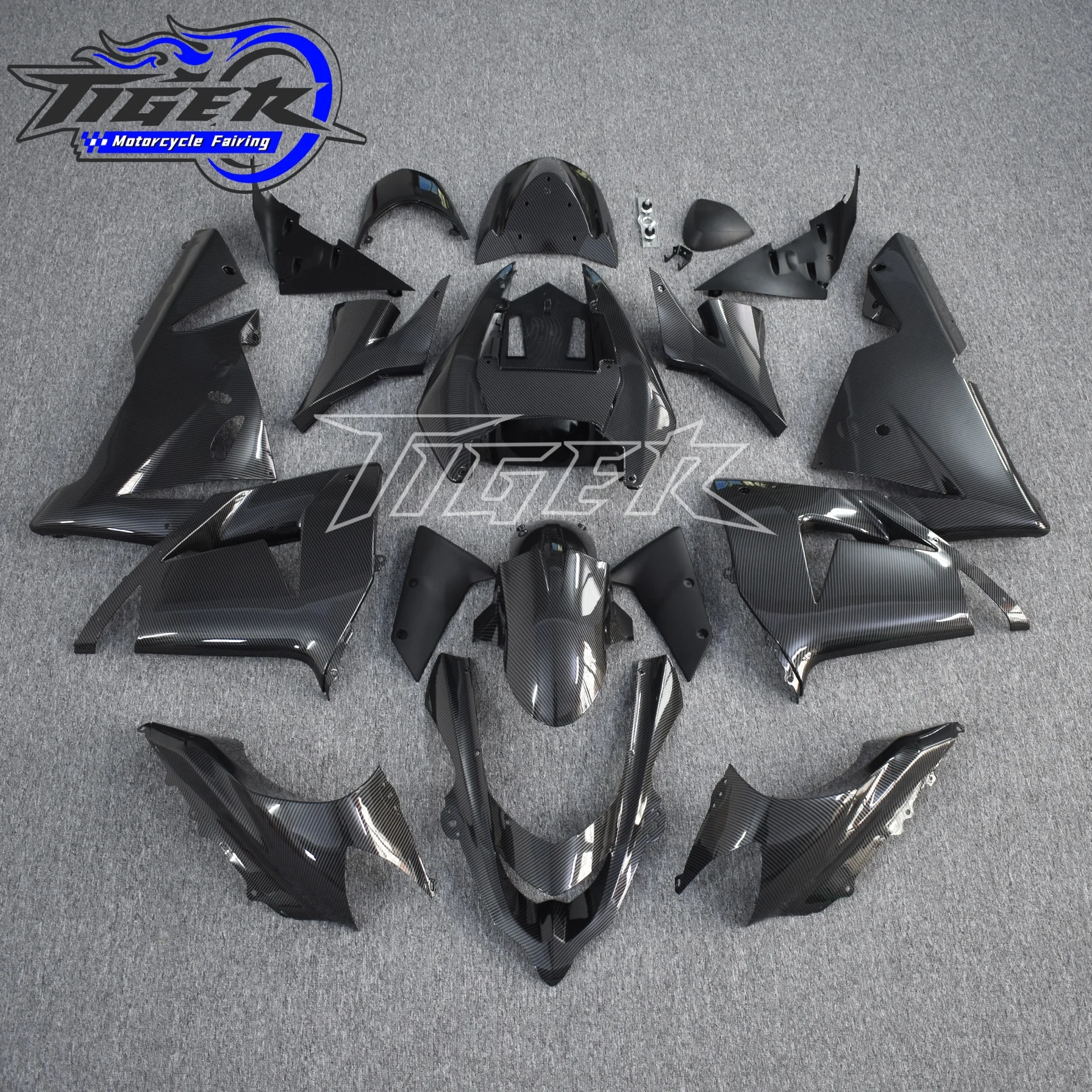

Motorcycle Fairing Set Body Kit Plastic For Kawasaki ZX-10R Ninja 2004-2005 Accessories ABS Injection Bodywork zx10r 636 04-05