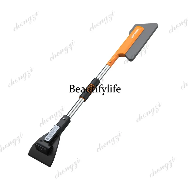 A69 Snow shovel for automobile Snow sweeping Multifunctional glass defrosting Deicing brush Snow scraping shovel Cleaning tool view 3