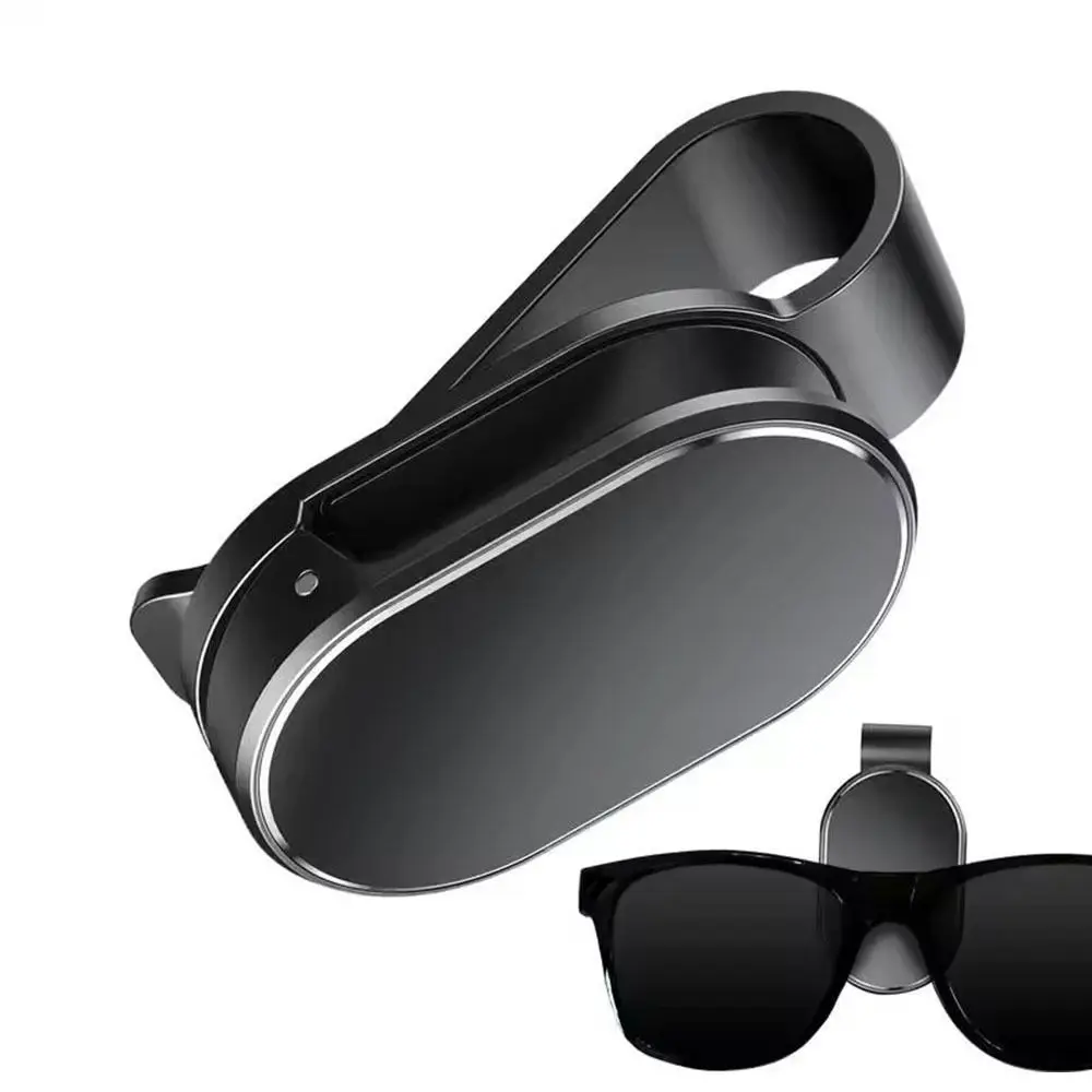 

Нескользящий держатель для очков, многофункциональный стильный зажим для автомобильного козырька, подвеска для очков, зажим для очков для грузовиков и автомобилей