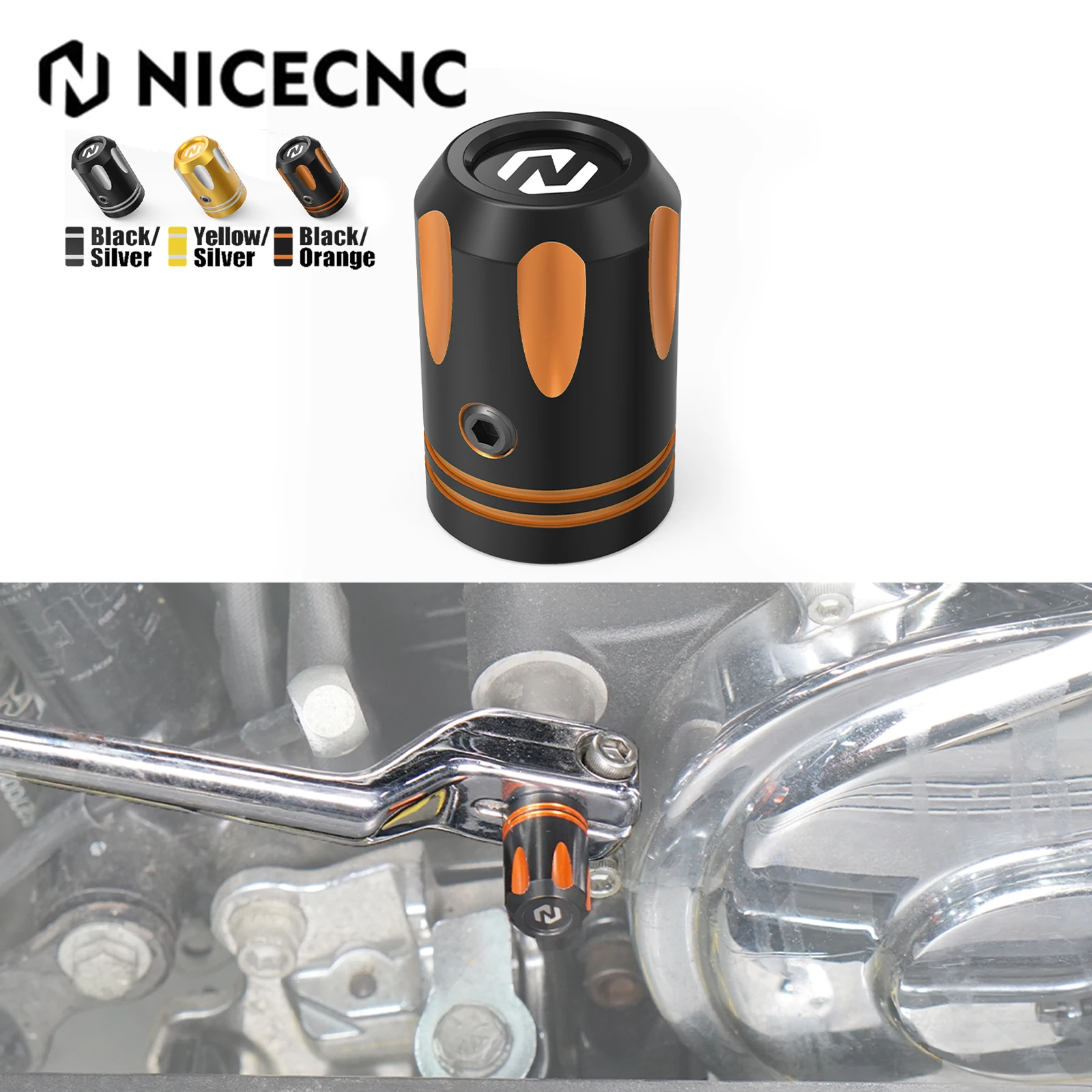 

NICECNC For Harley Street Glide FLHX/FLHXS 17-23 Heel Toe Shifter Shaft Cover Road King FLHR/FLHRXS 17-22 Ultra Limited FLHTK