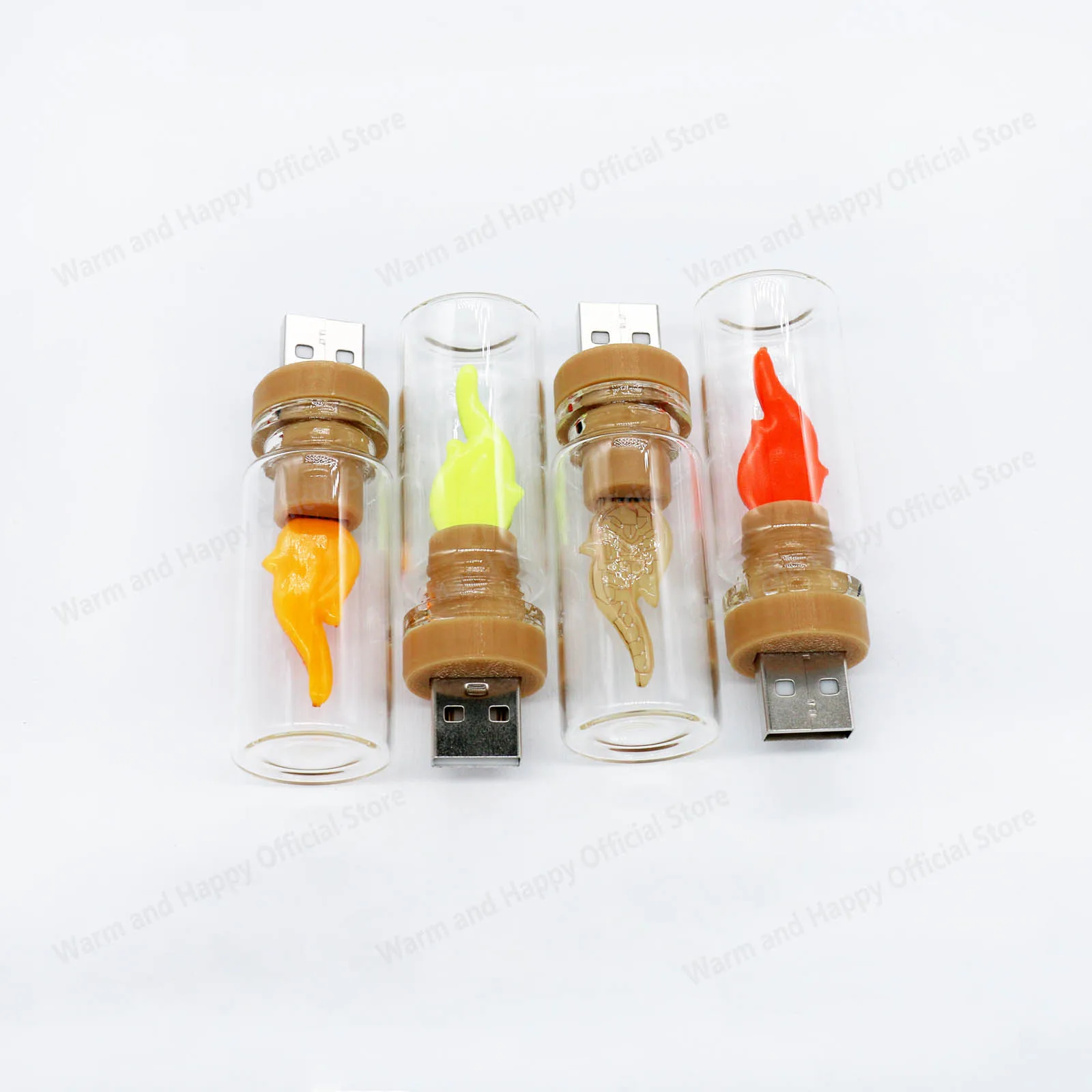 LED فلاش USB ضوء شمعة DC5V ضوء ديكور خارجي أحمر أصفر أزرق أخضر وردي ضوء الليل مهرجان جو صغير Led