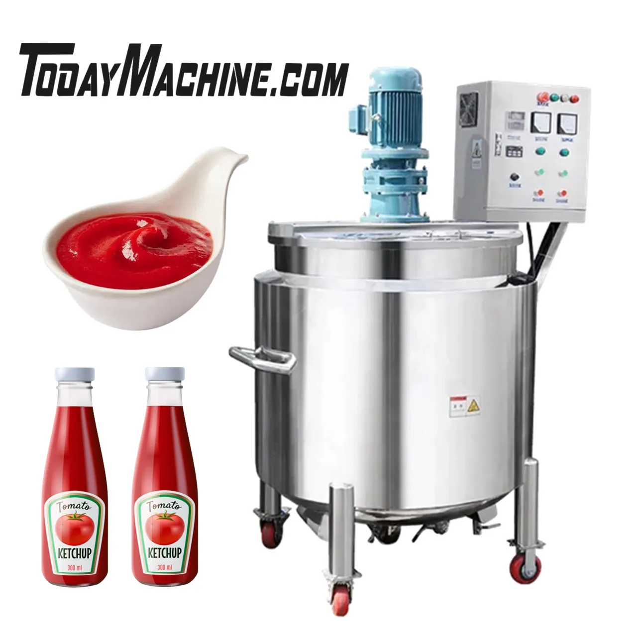 Automatic Single Tank Industrial Carbonator Beverage Mixing Machine,Carbonated Drink Mixer