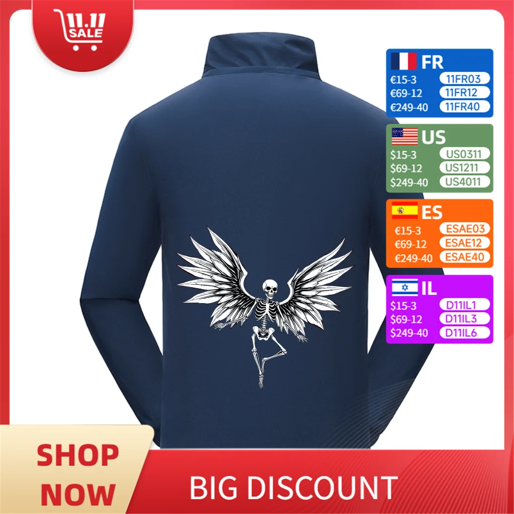 Personalized Custom Men's Jackets Can Be Freely Customized, with Multiple Colors Available for Outdoor Jackets