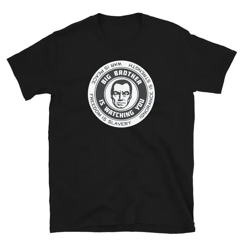 1984 George Orwell Big Brother Circle High Quality T Shirt