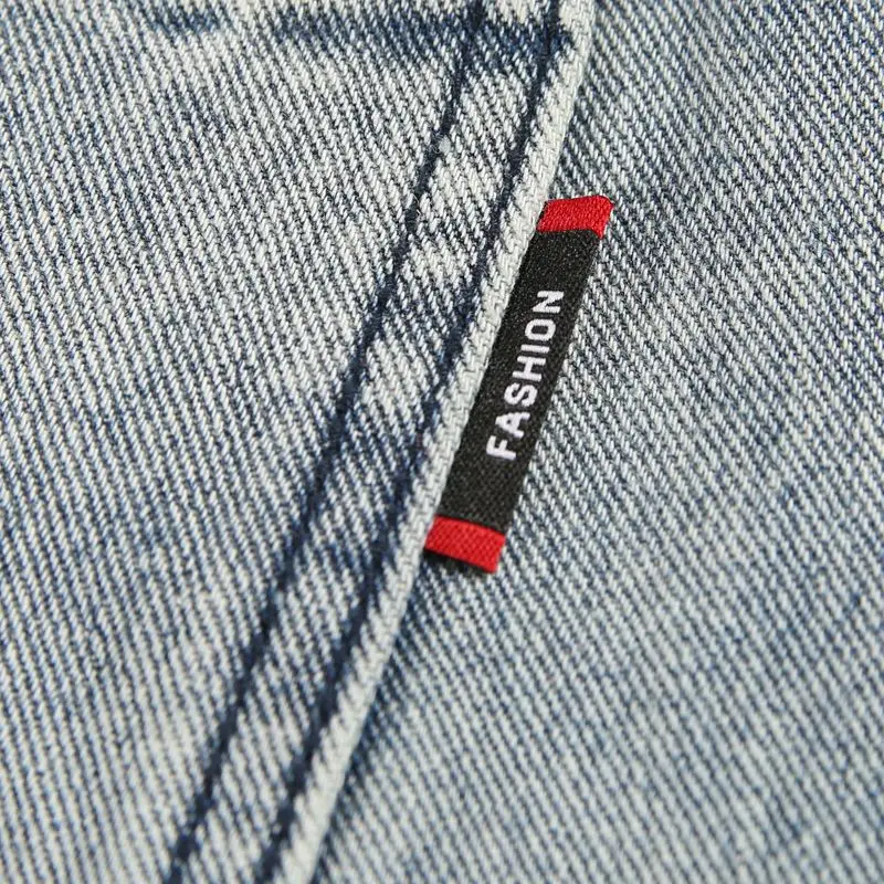 100pcs Jeans labels in stock Jeans FASHION label cloth label JEANS LABEL