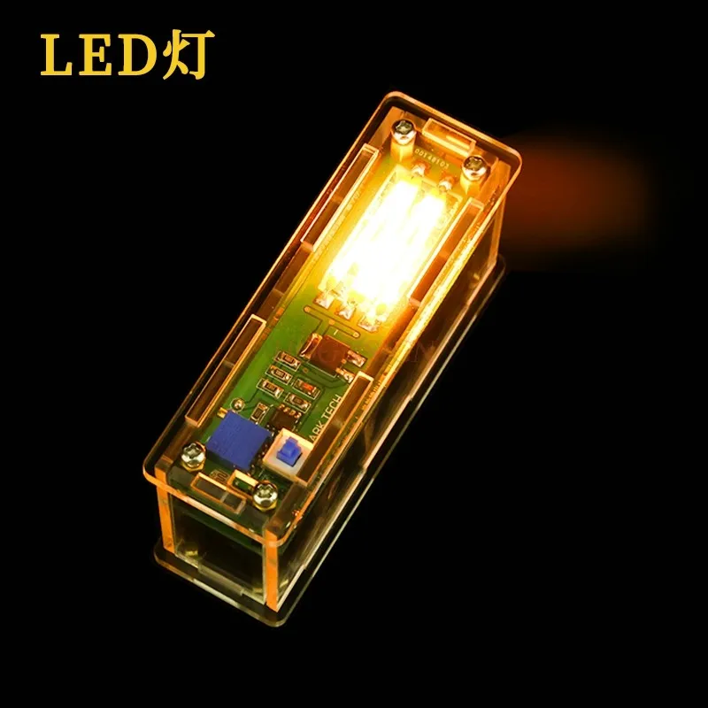 physical experiment Photosensitive led tungsten glass test tube lamp bedside lamp night lamp Physics teaching instrument