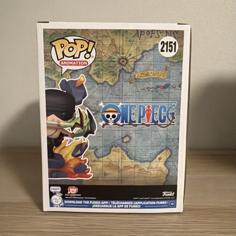 Funko Pop One Piece Zoro Master Style 2151# Anime Collectible Figure, Anime Action Figure Gift for Boys Girls Children's Day - view 3