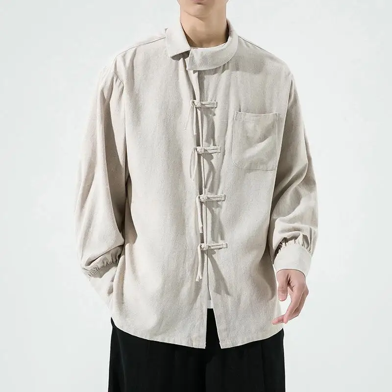 chemise-longue-en-lin-pour-homme-grande-taille-avec-boucle-style-ethnique-decontracte-vetements-decontractes-pour-homme-mode-automne-sans-marque-enregistree