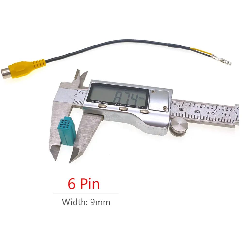 Arnés de salida RCA de 14 pines para Subwoofer, adaptador de Cable de cámara DIY, Conector de cableado para Radio Estéreo Android, accesorios